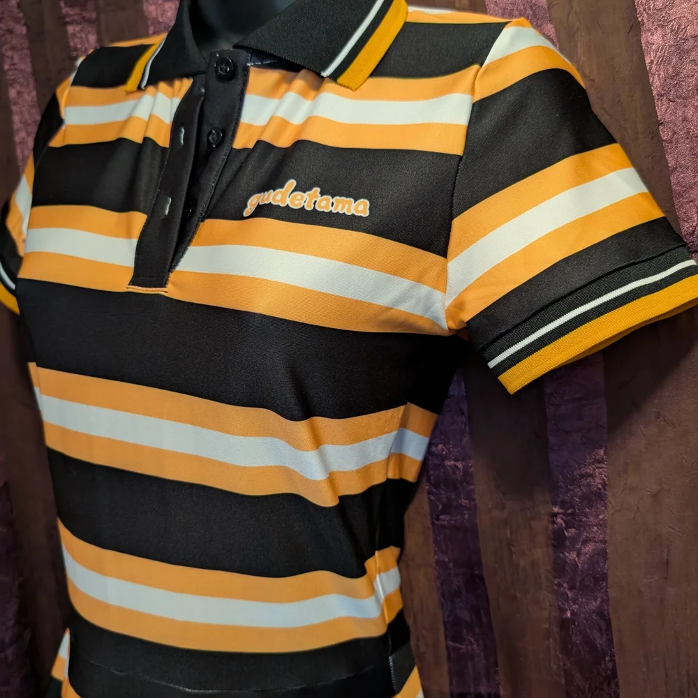BlackMilk Gudetama Sanrio Lazy Egg NWT Dress XS Punk Goth Preppy Polo Collar - Picture 2 of 6